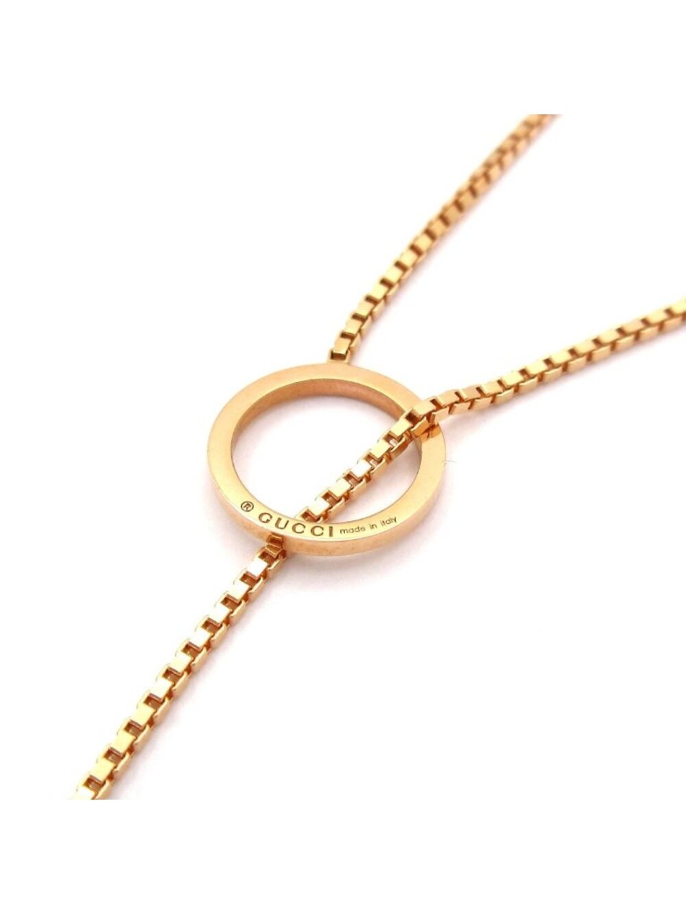 Gucci Necklace Lariat 18k Pink Gold - Picture 4 of 8
